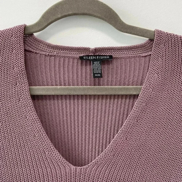 Eileen Fisher Womens Knit Long Sleeves Pullover size M - Picture 5 of 10